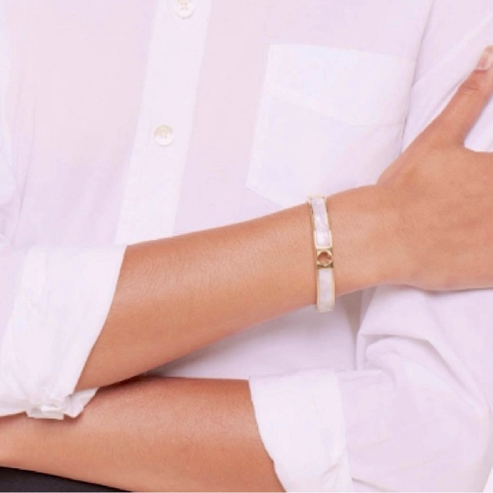 Kate Spade Pink and Gold Heart Bracelet - Picture 5 of 8
